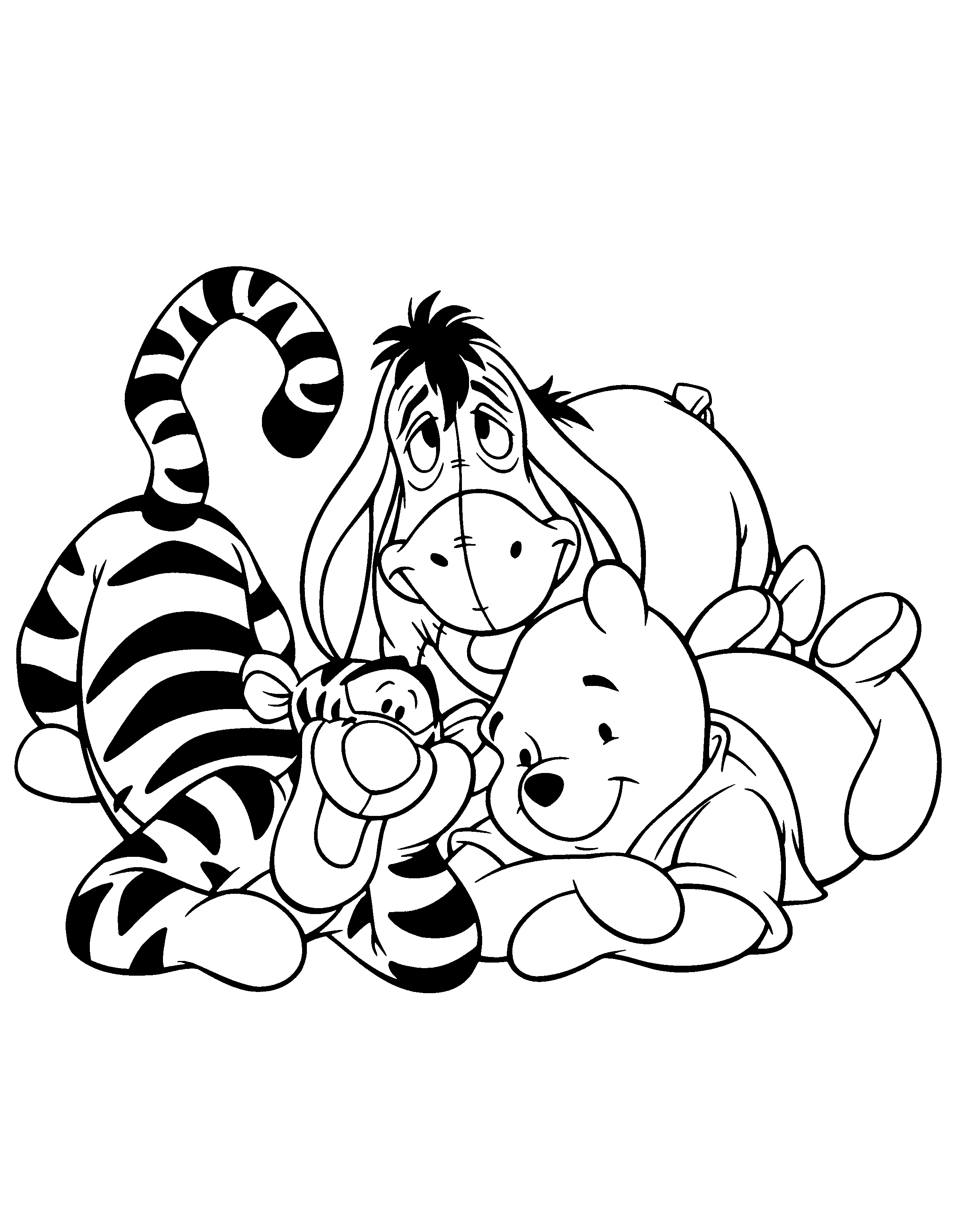 I totally get what you mean how it's hard. Free Tigger From Winnie The Pooh Coloring Pages Download Free Tigger From Winnie The Pooh Coloring Pages Png Images Free Cliparts On Clipart Library