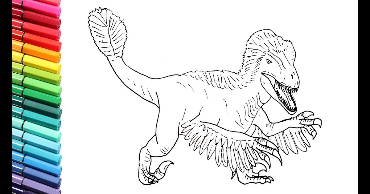 Download 60+ Picture Velociraptor Coloring Pages PNG PDF File