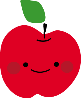 最高の無料イラスト 綺麗な可愛い りんご イラスト かわいい