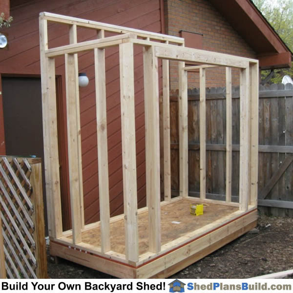 Lean To Shed Plans 4x8 Shed Plans By Size