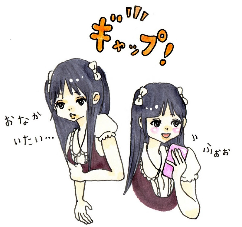 21年の最高 くせ毛 女の子 イラスト 最高のイラスト画像の家