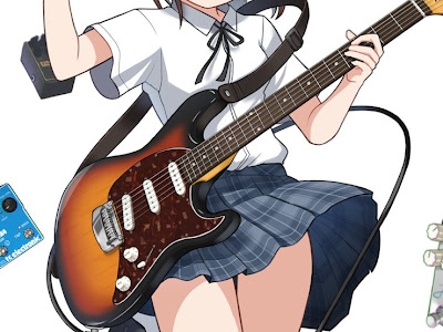 コンプリート！ かっこいい ギター イラスト 女の子 116588-ギター 女の子 イラスト かっこいい