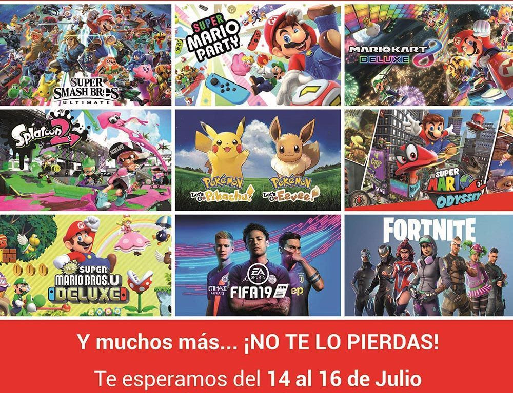 Nintendo switch es una consola con un software brillante para jugadores jóvenes y viejos. Nintendo Switch En Malaga Roadshow De Videojuegos Para Ninos Y Adultos