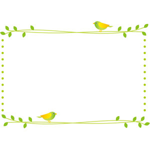 最高の動物画像 上鳥 フレーム イラスト 無料