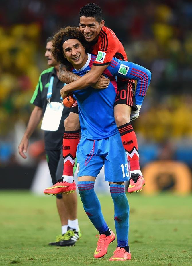 As of 2014, 32.2% of all known bearers of the surname ochoa were residents of mexico (frequency 1:671), 12.1% of colombia (1:686), 11.8% of the united states (1:5,302), 9.4% of venezuela (1:556), 5.8% of peru (1:949), 5.1% of guatemala (1:547), 4.8% of argentina (1:1,537), 4.8% of ecuador (1:580), 3.1% of honduras (1:492), 2.5% of spain (1:3,191), 1.6% of nicaragua. Photos Ochoa Steals The Show As Mexico Hold Brazil Rediff Sports