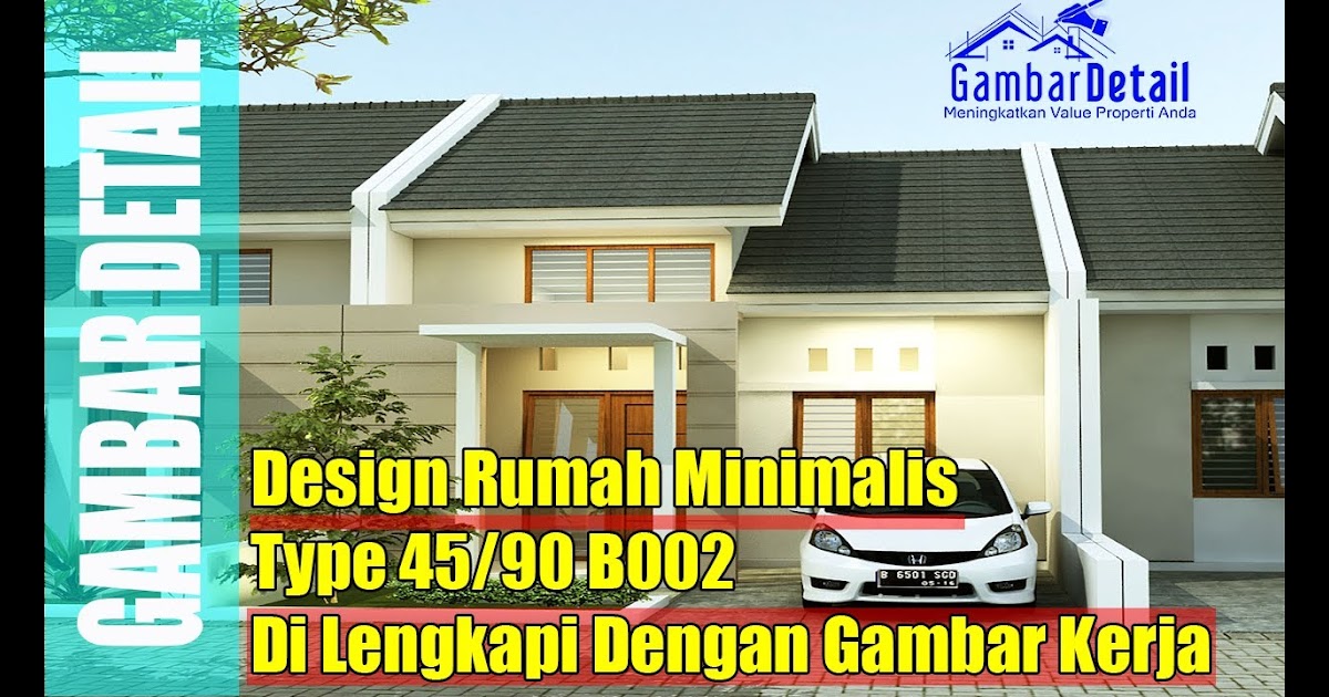 Top Desain Interior Rumah  Type  45 90  Denah  Minimalis 