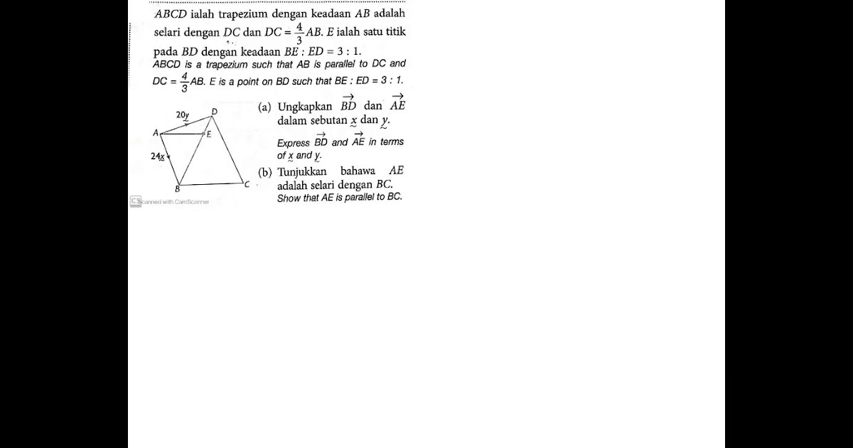 Contoh Soalan Statistik Matematik Tambahan Tingkatan 4 - l 