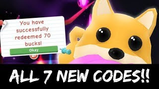 every working code in adopt me roblox