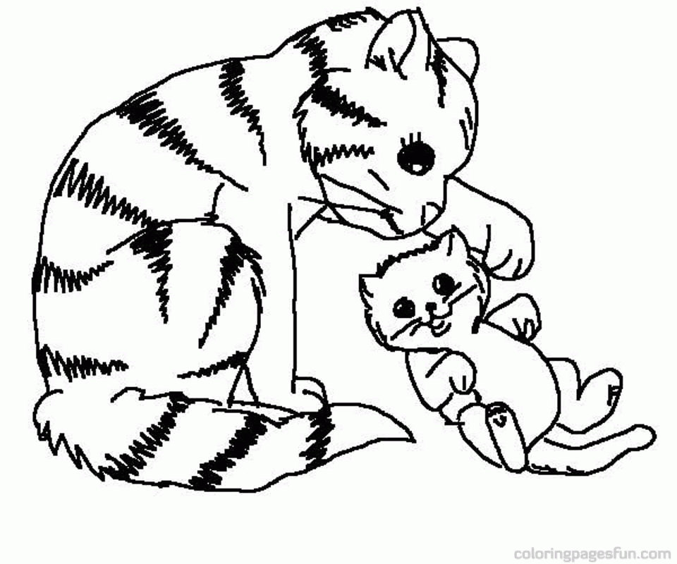 Search through 623,989 free printable colorings at getcolorings. Kitty Cat Colouring Pages Clip Art Library