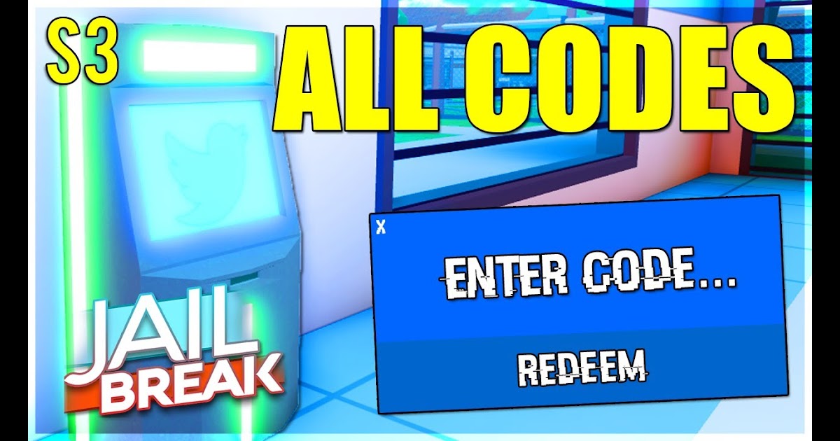 All Twitter Codes For Roblox Jailbreak 2019