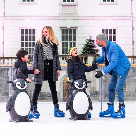Festival family fun at Queen's House Ice Rink