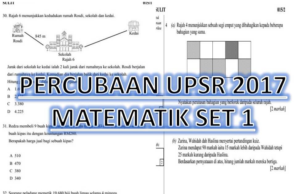 Contoh Soalan Gerak Gempur Upsr - Gambleh j