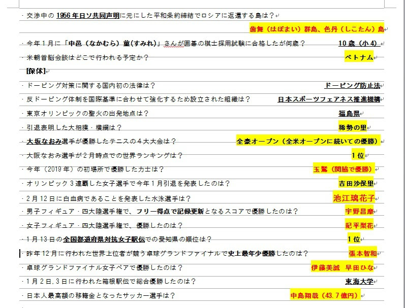 99 最近 の 時事 問題 スポーツ 22 Homuinteria Com