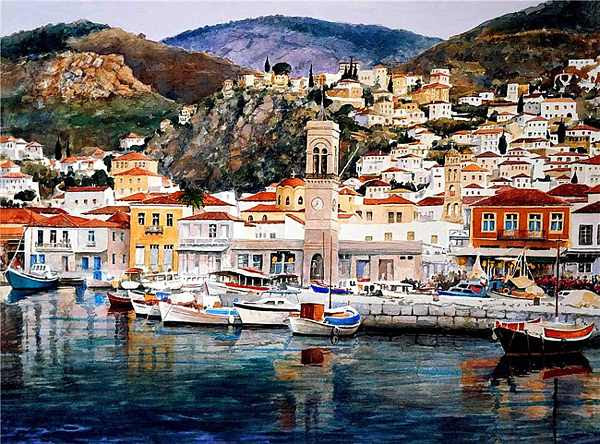 paintings of greece