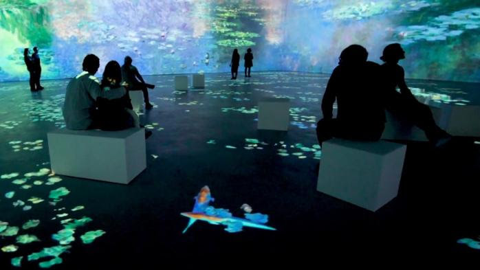 L'univers de Monet dans une exposition immersive en 3D à Bruxelles