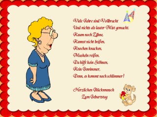 geburtstagskarte links oder rechts schreiben