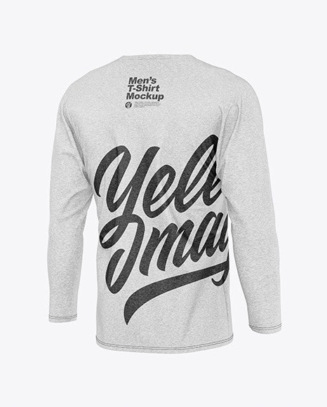 Download Download White Long Sleeve T Shirt Mockup PSD - Melange ...