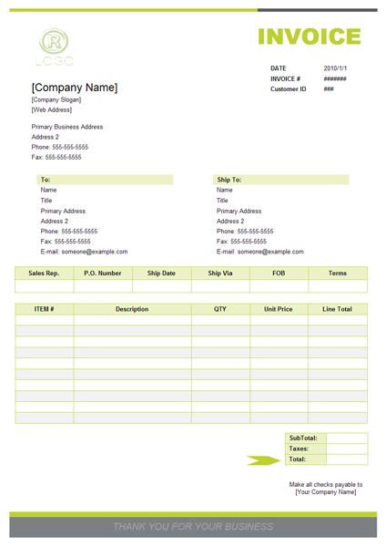 Contoh Invoice Event Organizer - Garda Berita