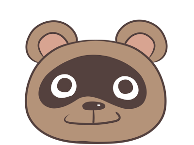 かわいい たぬき イラスト 手書き 752604