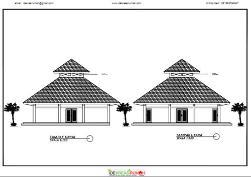 Gambar Bentuk Desain Rumah Bagian Depan  Mainan Anak