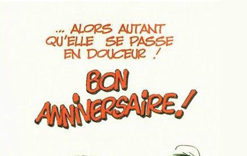 Carte Anniversaire Gaston Lagaffe Gratuit