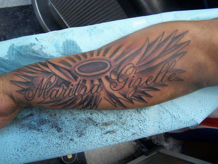 15 Newest Arm Tattoo Name Design