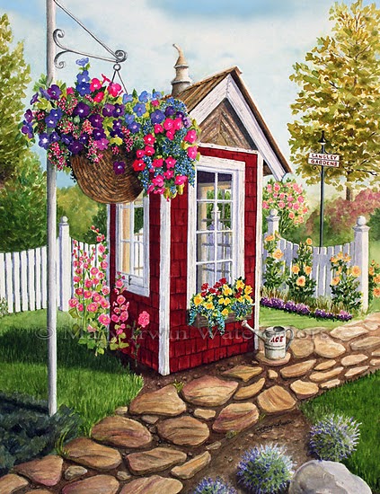 Nane: Free access Quaint garden sheds