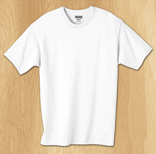 Download Kaos Putih Polos Depan Belakang Psd - Desain Kaos Menarik