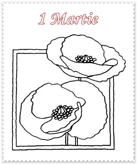 Martisor Desen Creion - Desene Martisoare Pentru Mame ...