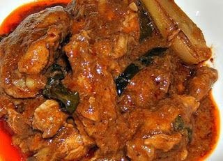 RCS: Cara Masakan Rendang Ayam Indonesia