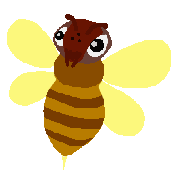 上 ミツバチのイラスト 蜜蜂のイラスト