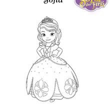 Disney junior sofia the first coloring pages. Sofia The First Coloring Pages 7 Free Disney Printables For Kids To Color Online