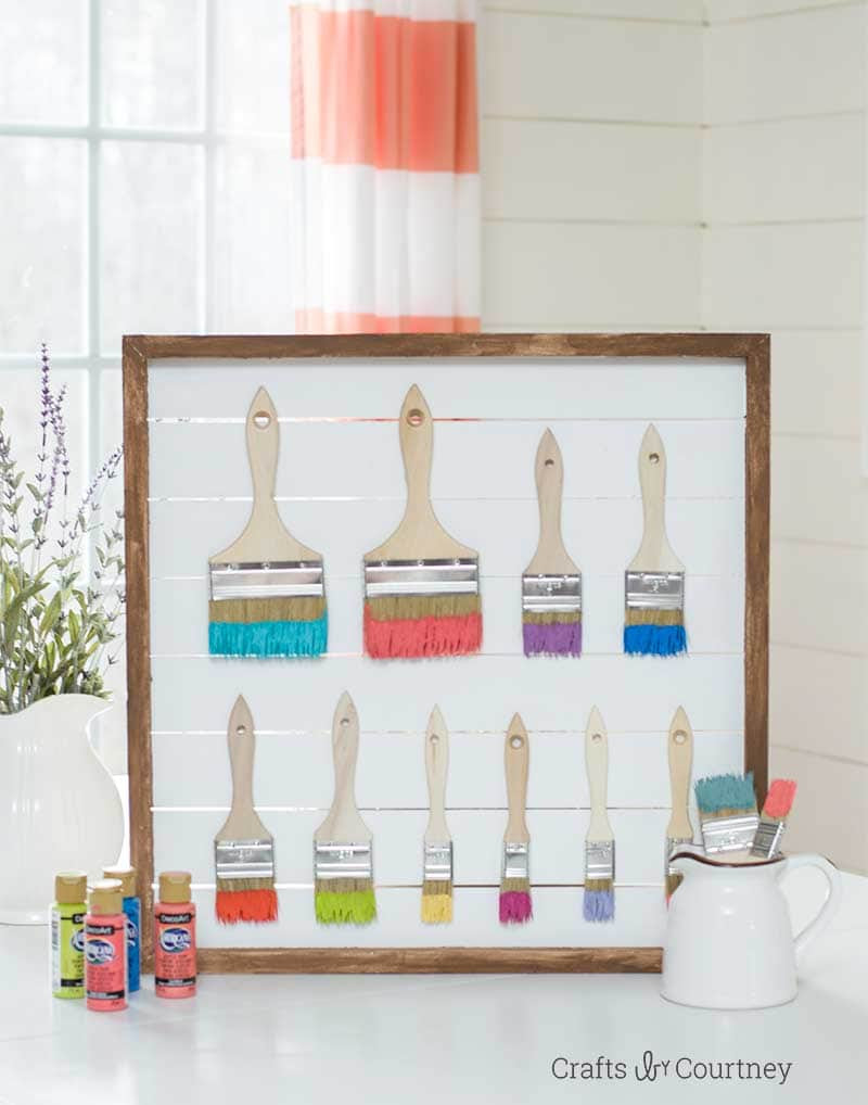 Diy crafts to deck out your dorm room! Craft Room Wall Art