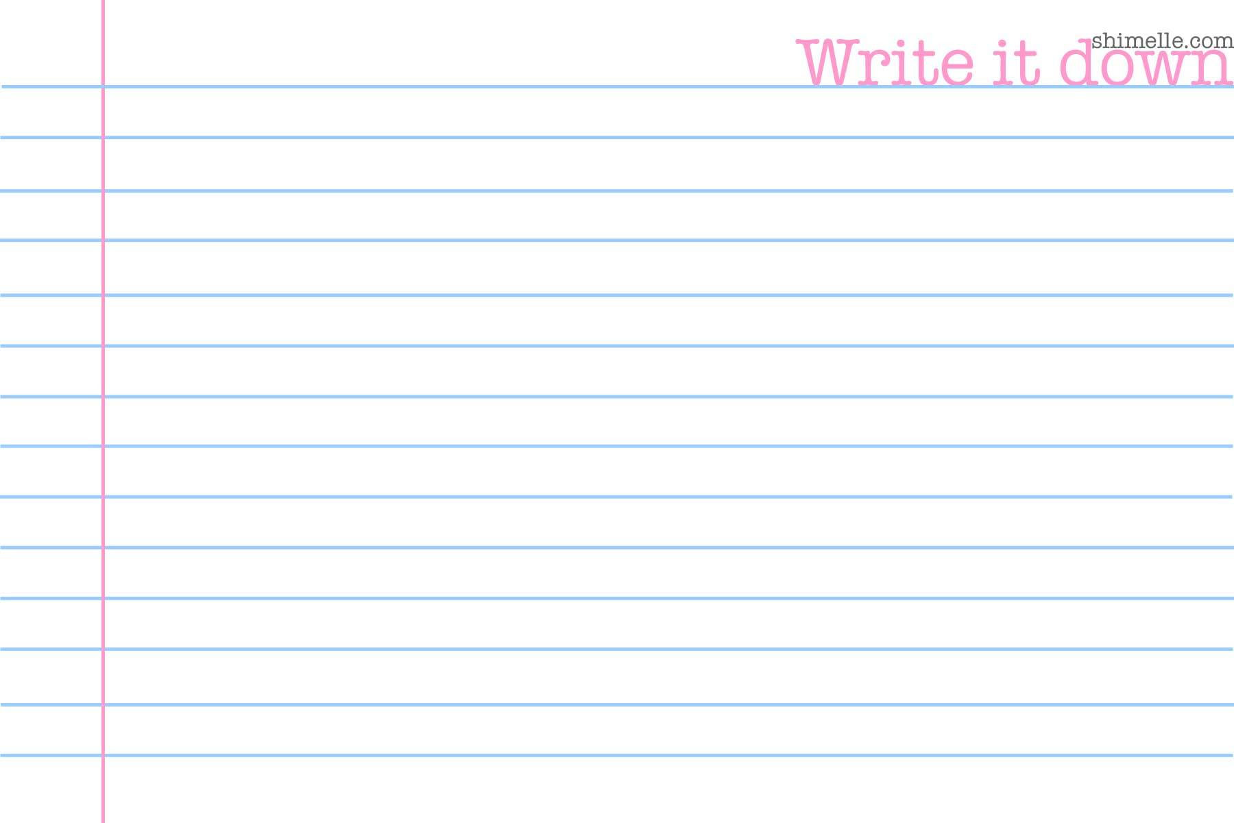 A blank template can also be helpful in your everyday document creation. Blank Paper To Write On Online
