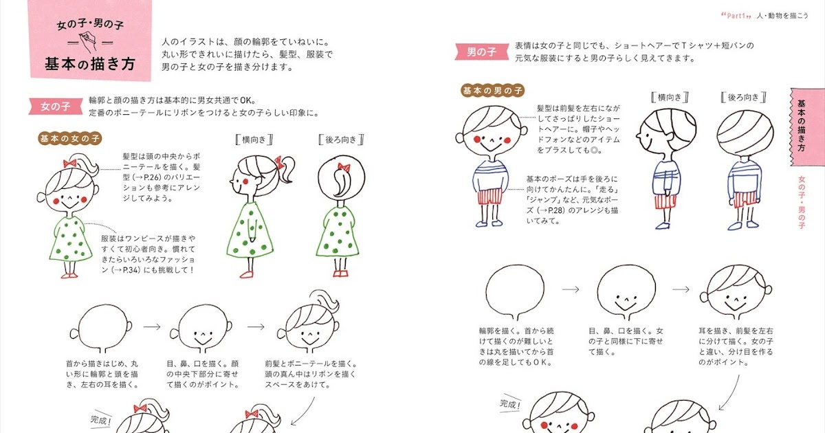 印刷可能 女の子 イラスト 手書き ポニーテール 1210 Apixtursaehdwxr