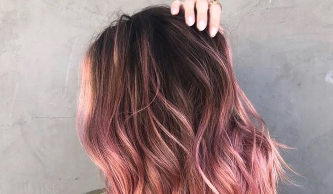  Warna  Rambut  Rose  Gold  23 Inspirasi Warna  Rambut  Rose  