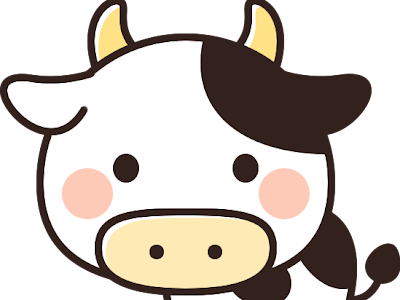 70以上 かわいいゆるい 牛 ���愛い イラスト 250280