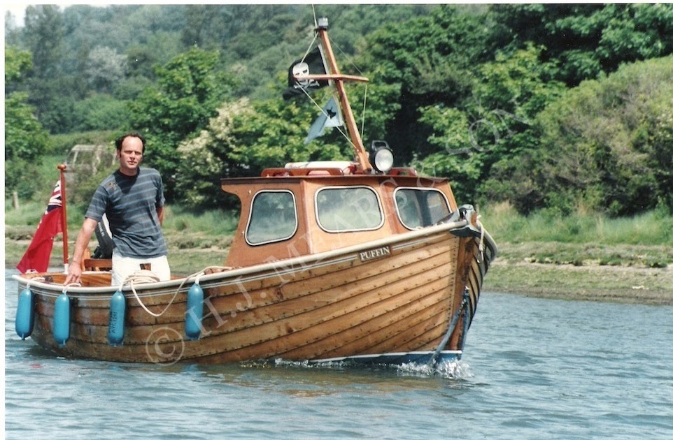 Clinker launch fishing boat ~ Jamson