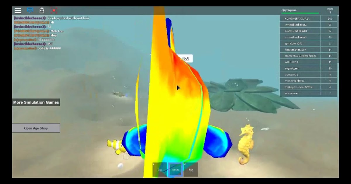 Fish Simulator Codes For Roblox Robux Free No Survey No - roblox fishing simulator hack free roblox video games