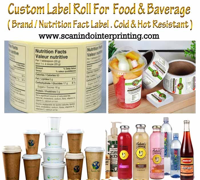  Gambar  Label  Makanan Dan Minuman 