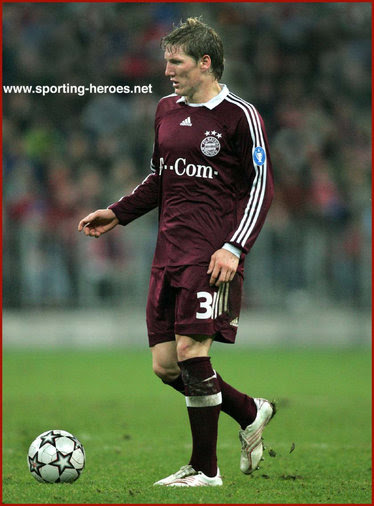 2006 germany 2006 world cup third place standing: Bastian Schweinsteiger Uefa Champions League 2006 07 Bayern Munchen