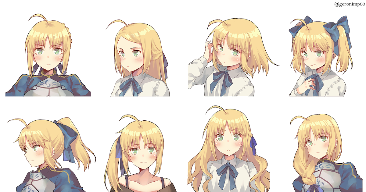 New Style 46 Different Anime  Girl  Hairstyles 