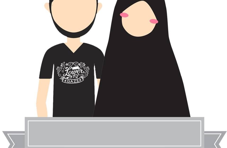 Gambar Animasi Pasangan Suami Istri Islami colouring mermaid