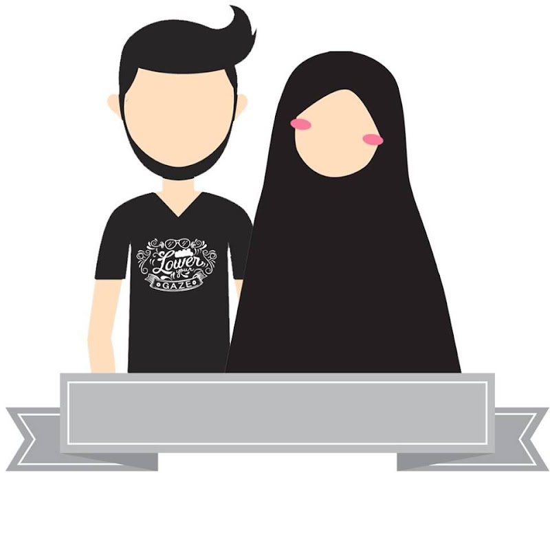 17+ Gambar Kartun Islami Pasangan Suami Istri, Gambar Heboh!