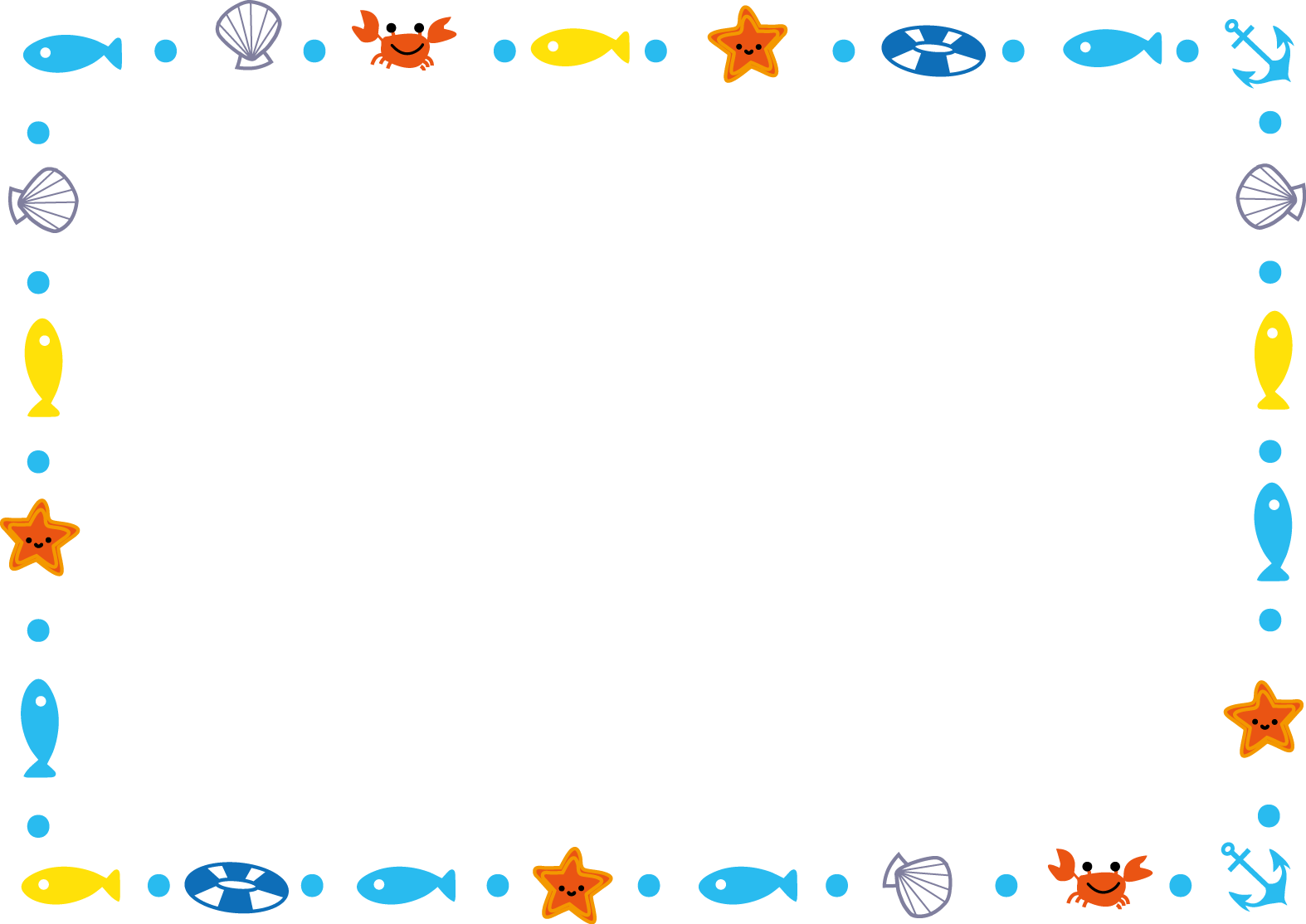 ぜいたく魚 フレーム イラスト 無料 最高の動物画像