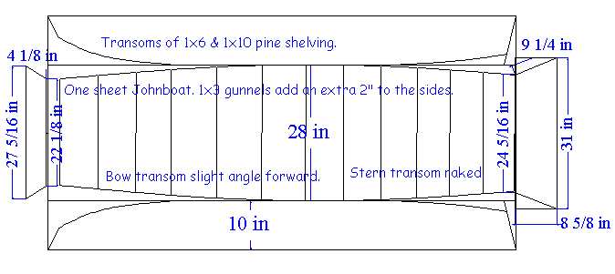 new diy boat: useful 8 foot jon boat plans