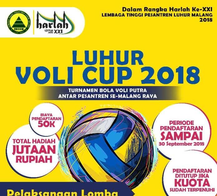 Poster Bola Voli : Contoh Spanduk Pertandingan Volly Ball ...