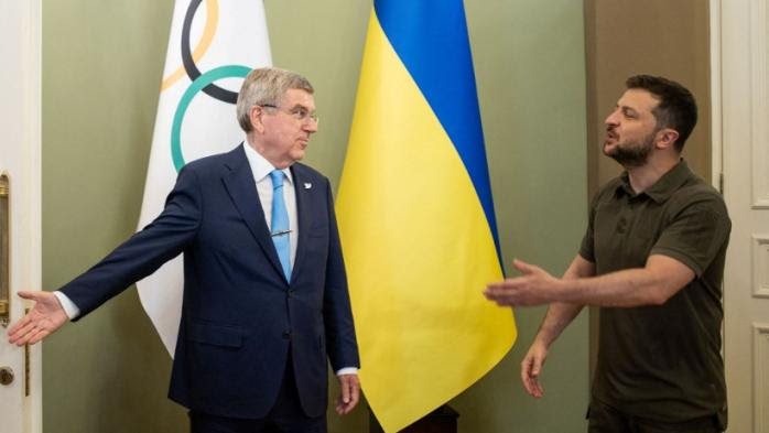 Guerre en Ukraine : Kiev accuse le Comité international olympique d'être "un promoteur de la guerre, du meurtre et de la destruction"