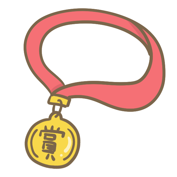 50 運動会 メダル イラスト ディズニー帝国