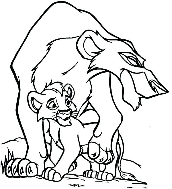 Lion king coloring book pages printable archives page drawing. The Best Free Lion King Coloring Page Images Download From 4830 Free Coloring Pages Of Lion King At Getdrawings